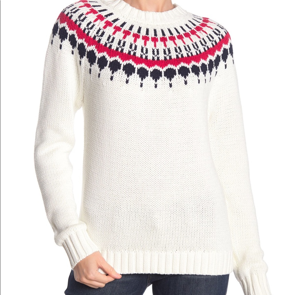 New with Tags Fair Isle J Crew Sweater